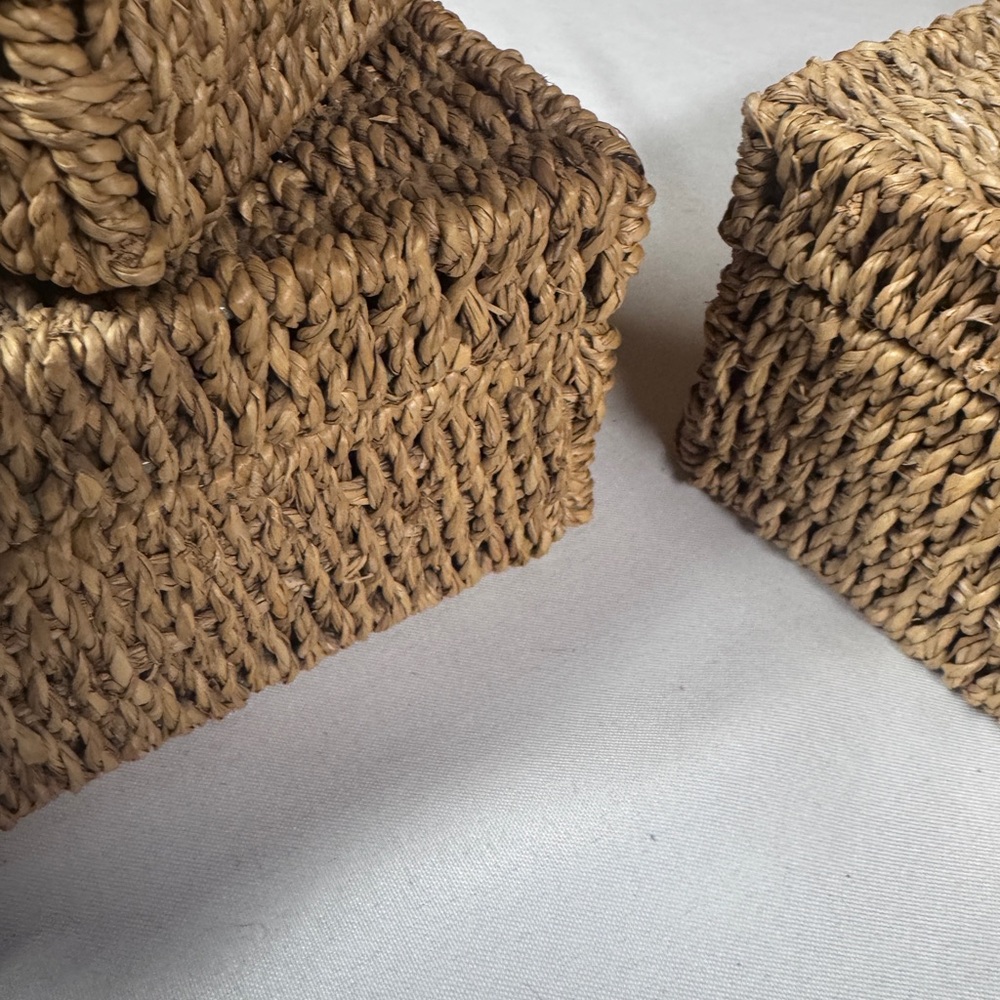 Set of Seagrass Storage Baskets - Picture 11 of 16